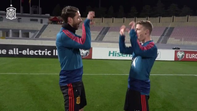 Sergio Ramos, Muniain y su celebración viral a lo Ylenia: ¡Tiki-tiki, miau miau!