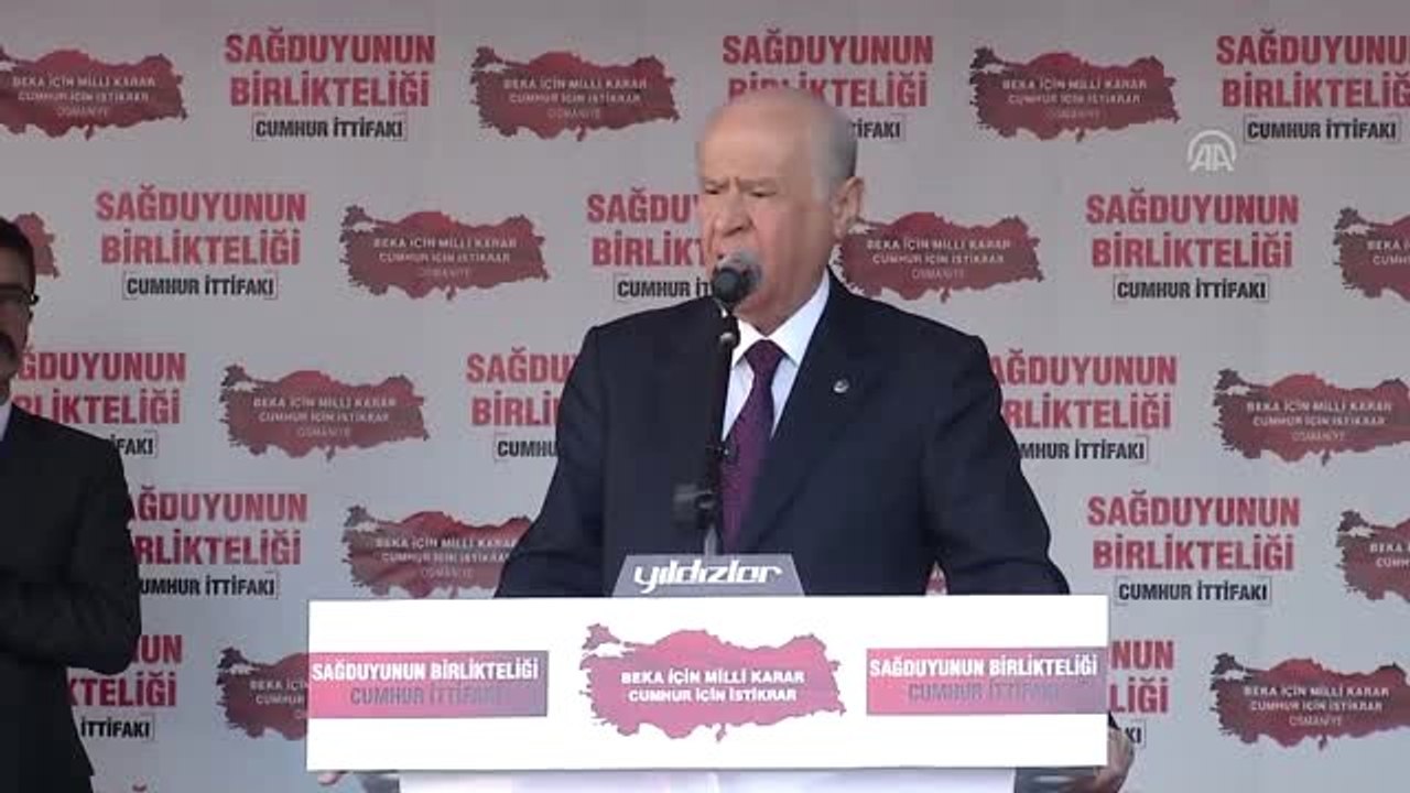 Bahçeli: "Cumhur İttifakı Önce Ülkem ve Milletim Anlayışının Siyasi Temsil Makamıdır"