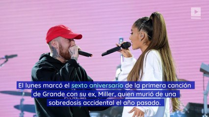 Ariana Grande se disculpa por llorar por Mac Miller en el escenario