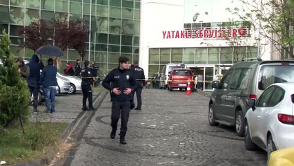 Hastane çatısından ölüme böyle atladı