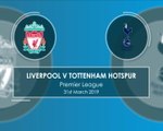 Liverpool v Tottenham - head to head