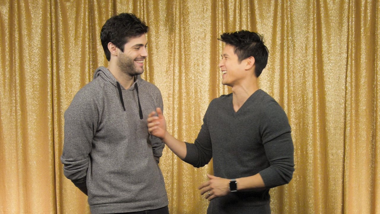 Matthew Daddario & Harry Shum Jr. (Malec) Battle a Shadowhunters Stan | Beat Your Superfan