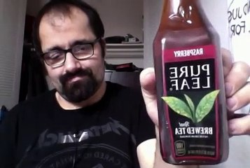 ASMR drinking raspberry tea