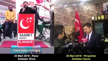 SP’den ayrılıp Ak Parti’ye geçen aday dört gün önce bakın neler demiş