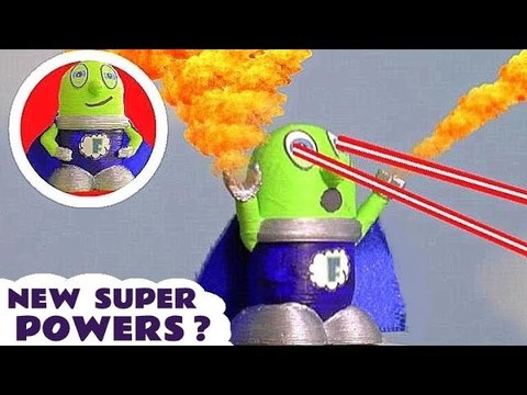 Funny Funlings New Superpowers with DC Comics and Marvel Avengers 4 Superheroes, however he has many an accident and needs a rescue in this family friendly full episode english story for kids