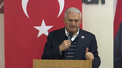 Binali Yıldırım, Başakşehir'de işçilerle buluştu (3) - İSTANBUL