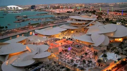 أمير دولة قطر يفتتح المتحف الوطني بحضور عربي ودولي