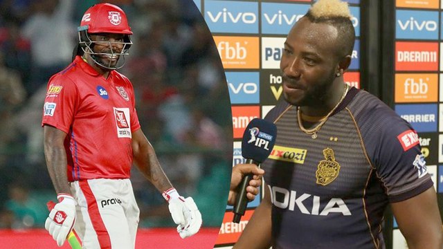 IPL 2019 : Chris Gayle Is A Bigger Hitter Than Me Says Andre Russell | Oneindia Telugu