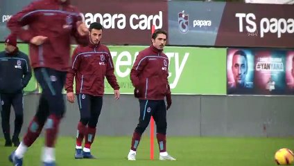 Trabzonspor'da Antalyaspor maçı hazırlıkları sürüyor - TRABZON