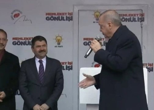 Cumhurbaşkanı Erdoğan Kürsüden açıkladı: Saadet Partisi Elmadağ Adayı AK Parti Lehine Çekildi