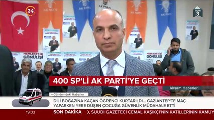400 SP'li AK Parti'ye geçti