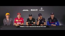 F1 2019 Bahrain GP -Thursday (Drivers) Press Conference