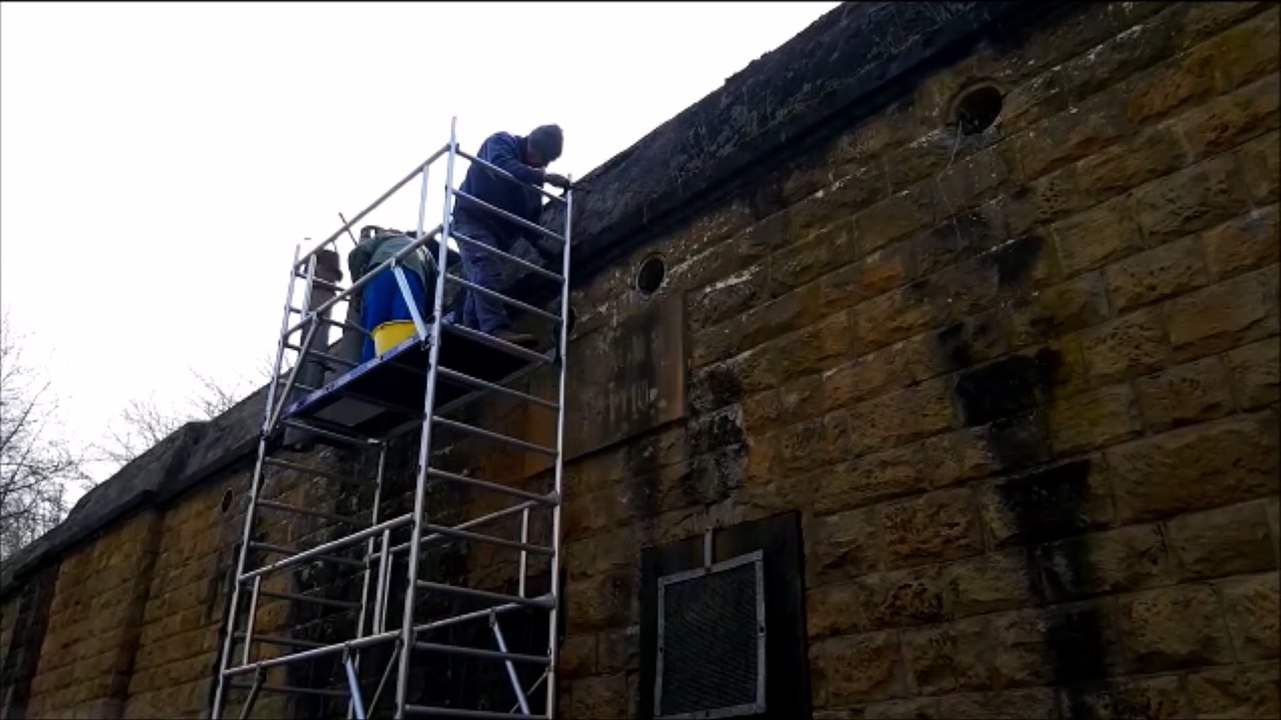 Travaux au fort de Verny