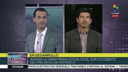 Colombia: minga social gana apoyo nacional e internacional