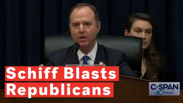 Adam Schiff Blasts Republicans Over Donald Trump Jr. And Jared Kushner's Russian Contacts During Campaign