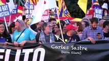 Manifestación independentista en Madrid