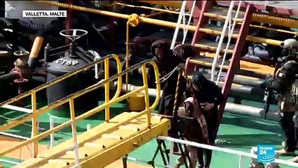 Le pétrolier Elhiblu détourné par des migrants est arrivé à Malte