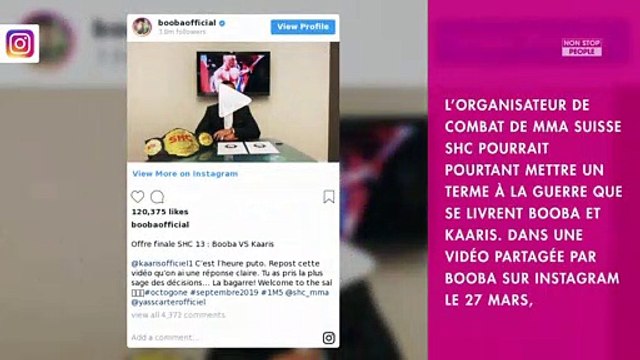 Booba vs Kaaris : l’organisateur du combat propose une nouvelle offre
