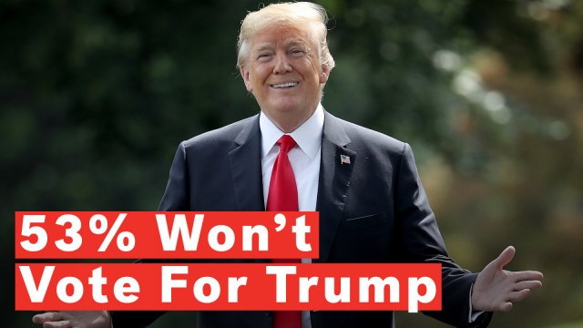 More Than Half Of Americans Say They Definitely Won't Vote For Donald Trump