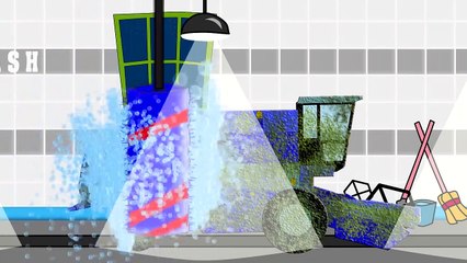 Combine Harvester in Car Wash | Batteuse dans l'Auto, de Lavage de voiture