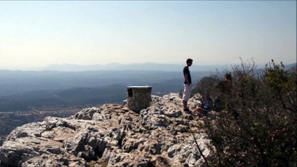 Vue à 360° depsui le Baou de Saint Jeannet