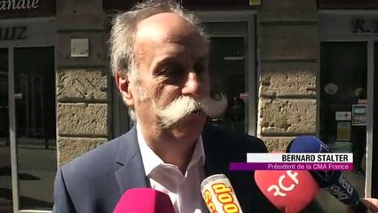 Le président de l'antenne nationale de la CMA dans la Loire ce jeudi