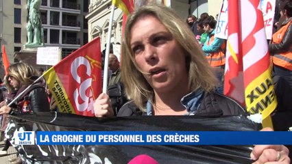 Descargar video: A la Une : A Saint-Etienne, les commerçants sont inquiets mais aussi lassés des manifestations les samedis / Le patron des artisans en France fustigent ces manifestations de gilets jaunes à répétition / 8 crèches sur 11 étaient fermées à Saint-Etienne / L