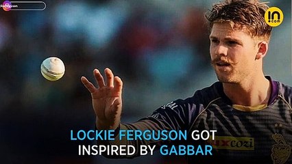 IPL 2019: Shikhar Dhawan is an inspiration to Lockie Ferguson, means the twirl to him