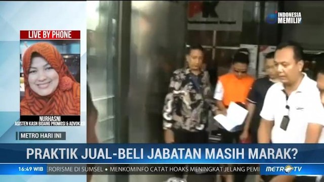 Kementerian yang Dipimpin Kader Parpol Rentan Jual Beli Jabatan