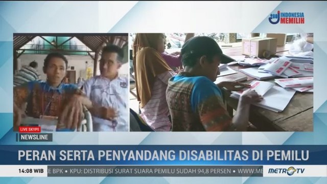 Peran Serta Penyandang Disabilitas dalam Pemilu