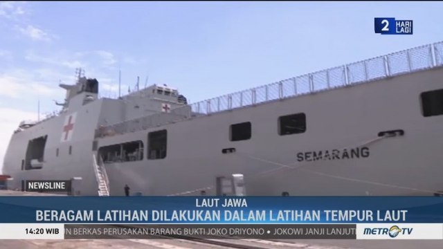 Mengintip Latihan Tempur TNI AL