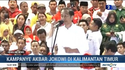 Jokowi Optimis Raih 70% Suara di Kaltim