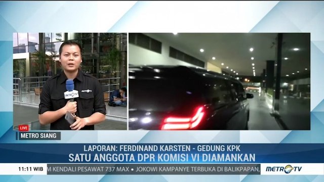 Anggota DPR Komisi VI Terjaring OTT KPK