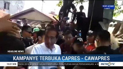 Awali Kampanye di Balikpapan, Jokowi Sapa Nelayan Manggar