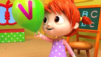 ABC Song with Balloons | CoCoMelon Nursery Rhymes & Kids Songs