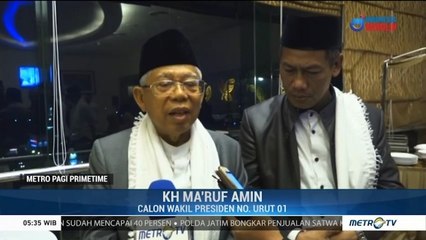 Ma'ruf Minta Masyarakat Tak Takut ke TPS