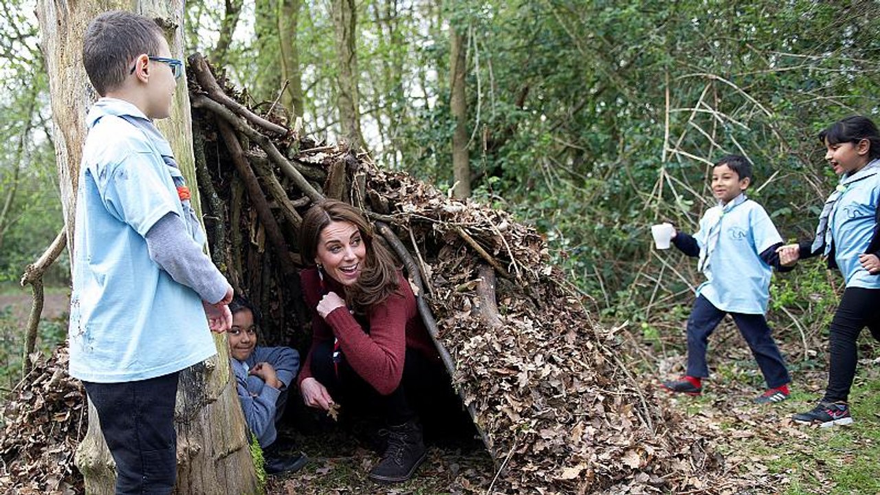 Herzogin Kate besucht Pfadfinder