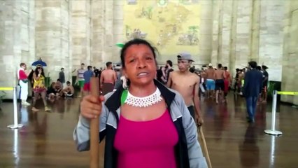 Brazil's Guarani indigenous people protest for better healthcare