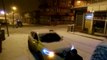Ardahan’da kar yağışı kenti beyaza bürüdü