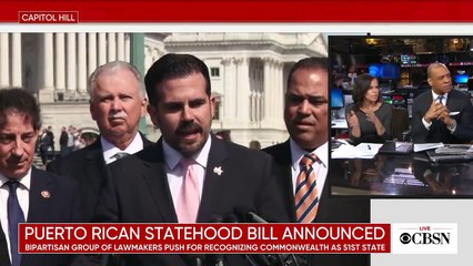 Lawmakers announce bill to grant Puerto Rico statehood