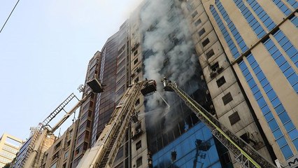 Brand in Hochhaus tötet mehrere Menschen in Bangladesch