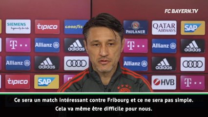 27e j. - Kovac : "Un match intéressant mais difficile contre Fribourg"