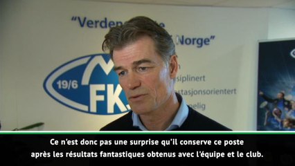 Molde - Le directeur sportif du club félicite Solskjaer