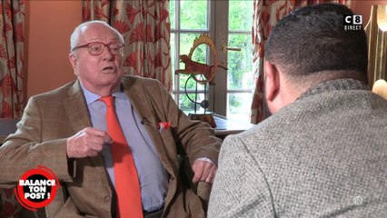Jean-Marie Le Pen parle de sa relation actuelle avec sa fille Marine