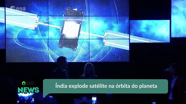 Índia explode satélite na órbita do planeta