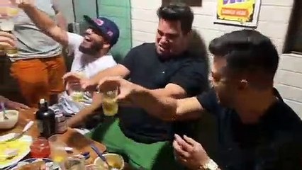 reunião com os amigos - meeting with friends