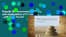 Popular Microeconomics: Theory and Applications with Calculus - Jeffrey M. Perloff