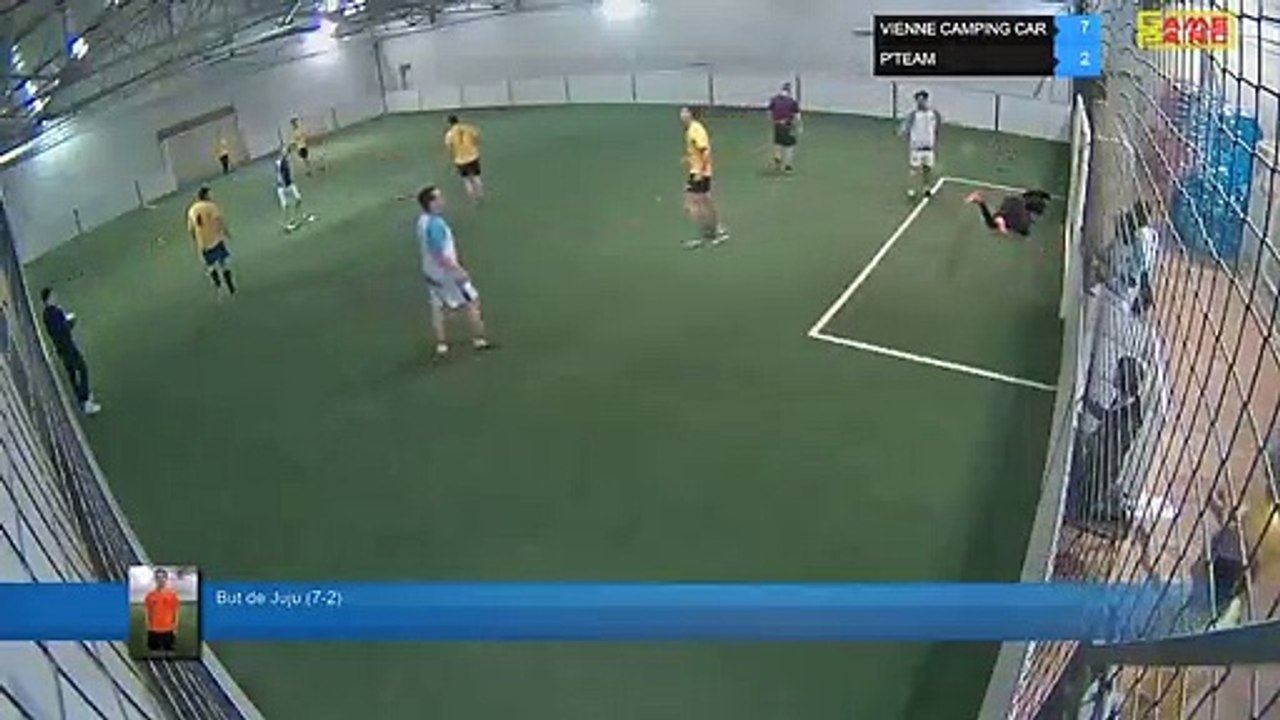 But de Juju (7-2) - VIENNE CAMPING CAR Vs P'TEAM - 28/03/19 19:00 - LIGUE 4  - Poitiers Game Parc