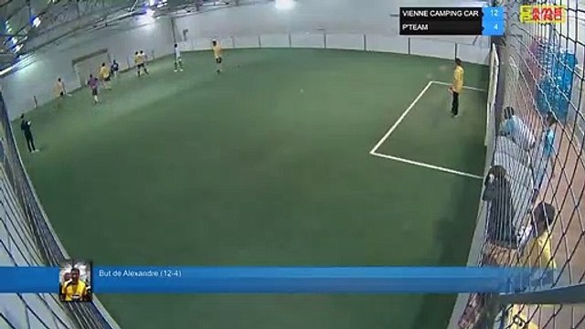 But de Alexandre (12-4) - VIENNE CAMPING CAR Vs P'TEAM - 28/03/19 19:00 - LIGUE 4