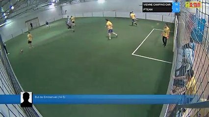 But de Emmanuel (14-5) - VIENNE CAMPING CAR Vs P'TEAM - 28/03/19 19:00 - LIGUE 4